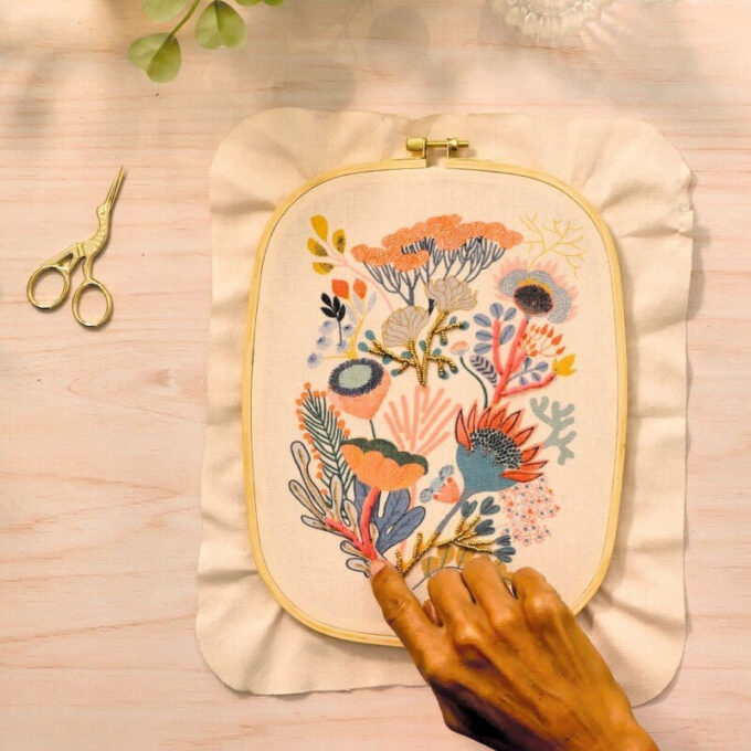 Helmestikandi õpituba "Lilled"