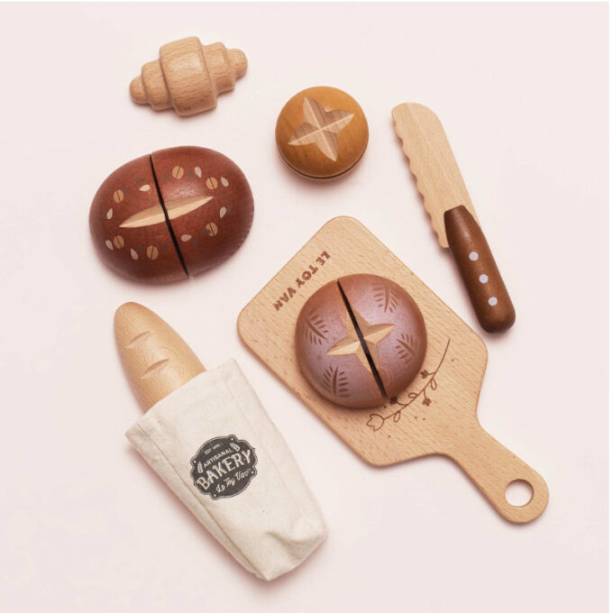 Lõigatavad puidust pagaritooted