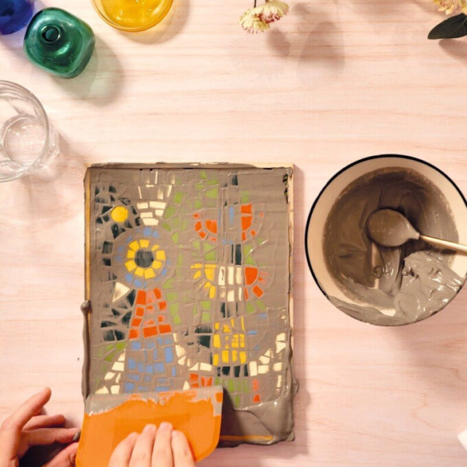 Mosaiigi õpituba "Lind"