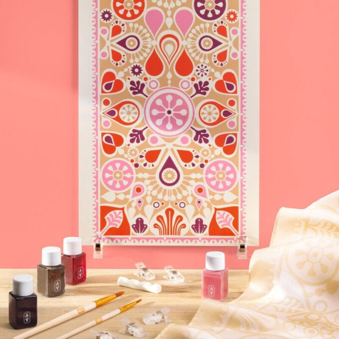 Siidimaali õpituba "Mustrid"