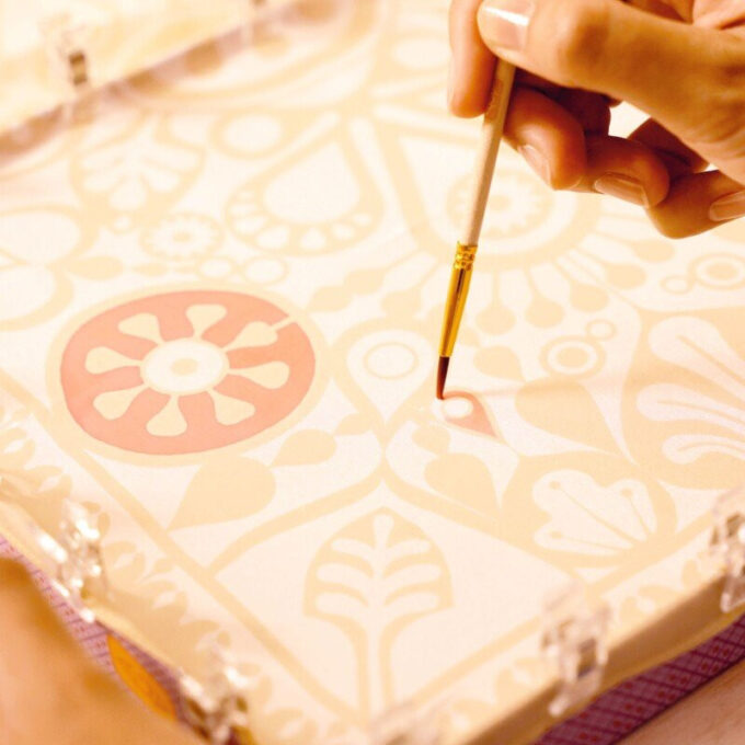 Siidimaali õpituba "Mustrid"