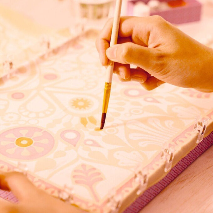 Siidimaali õpituba "Mustrid"