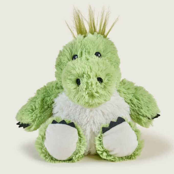 Soojendatav kaisukas "Dinosaurus" (L, roheline)