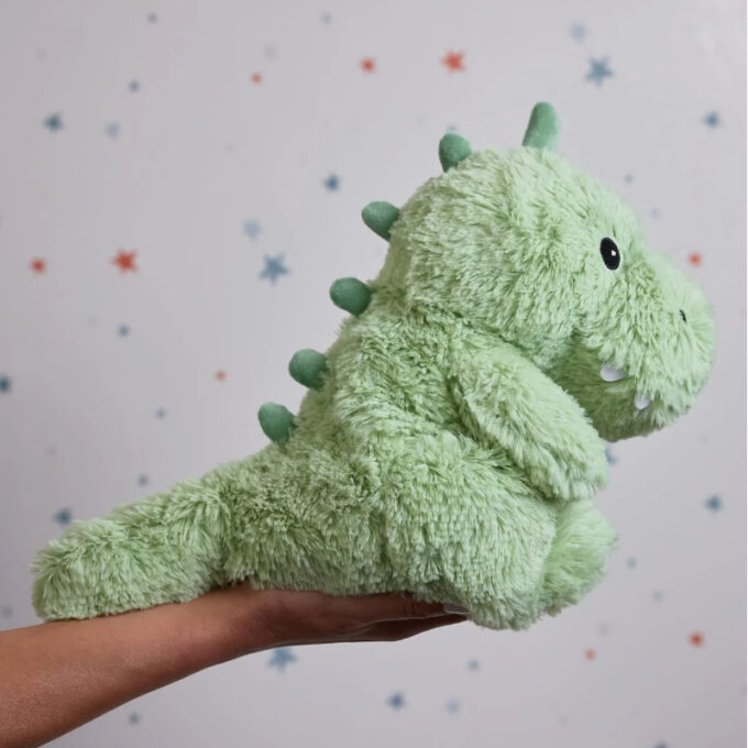 Soojendatav kaisukas "Dinosaurus" (L, roheline)