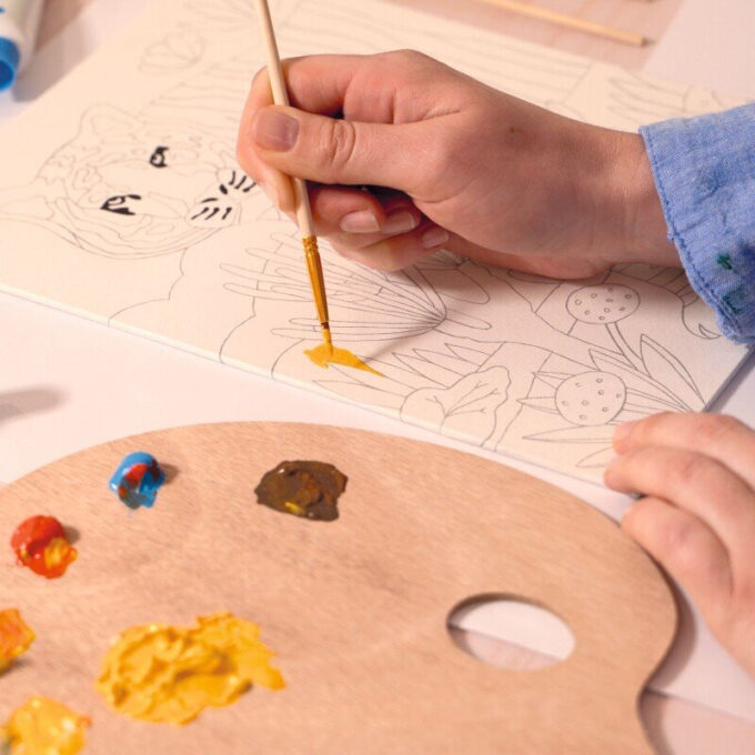 Värvide segamise õpituba "Tiiger"