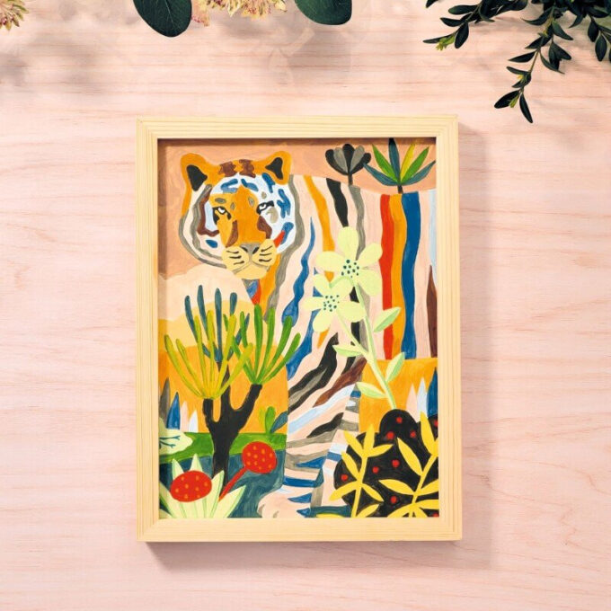 Värvide segamise õpituba "Tiiger"