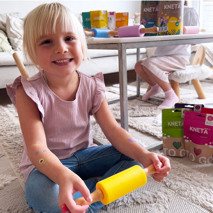 Silikoonist voolimisrull (kollane)