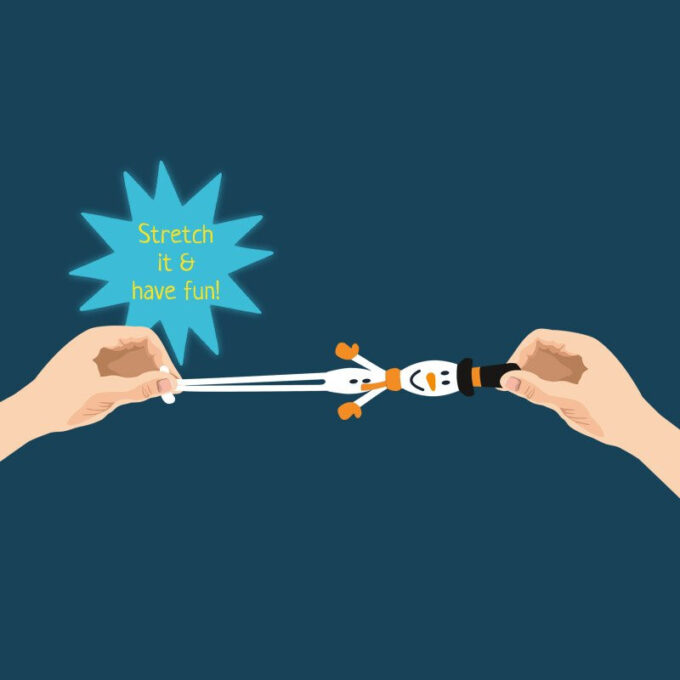 Venitamismänguasi "Lumememm" (2 tk)