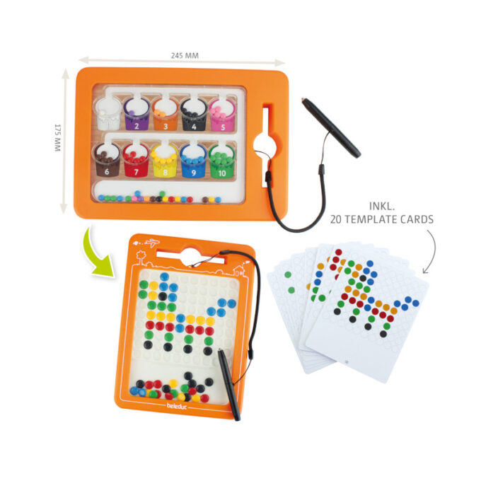 Kahepoolne magnettahvel "Loo ja sorteeri"