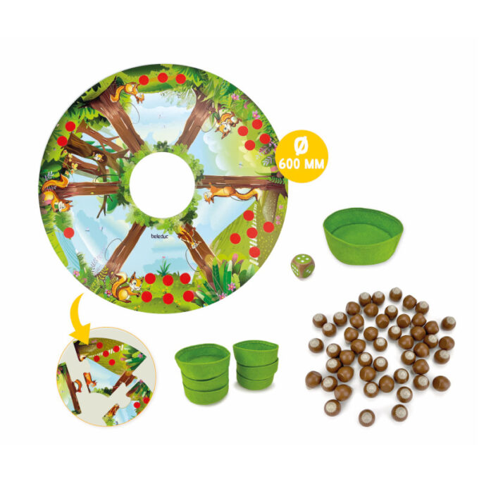 Loendamismäng "Nuki ja pähklid"