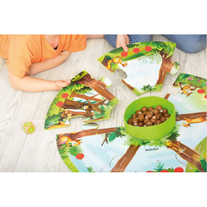 Loendamismäng "Nuki ja pähklid"