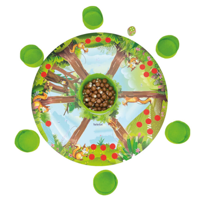 Loendamismäng "Nuki ja pähklid"