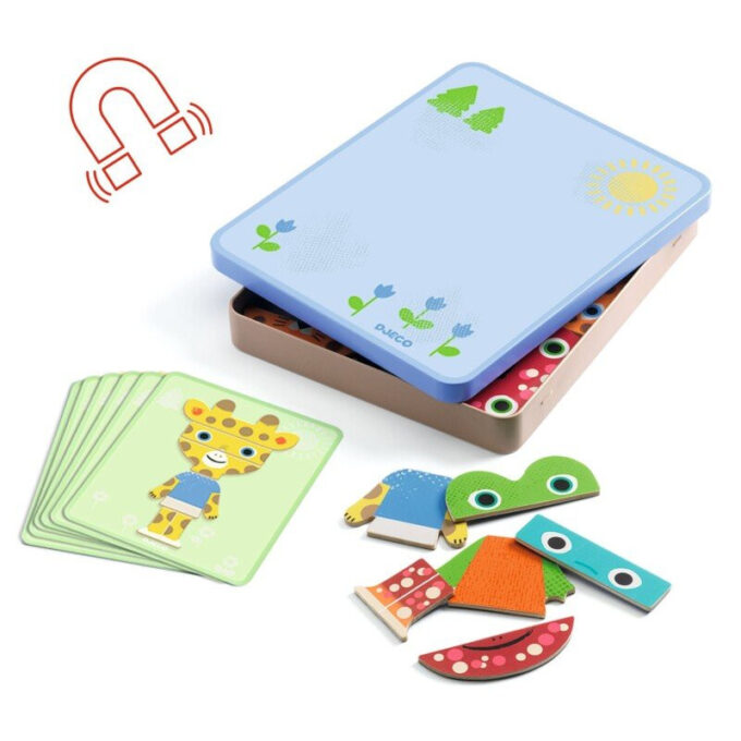 Magnetiline sobitamismäng "Loomad"