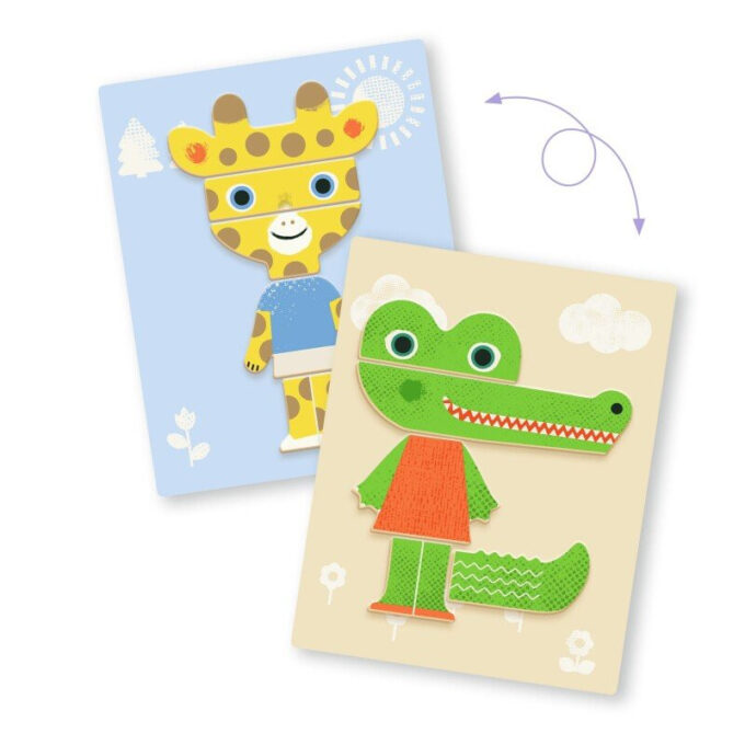 Magnetiline sobitamismäng "Loomad"