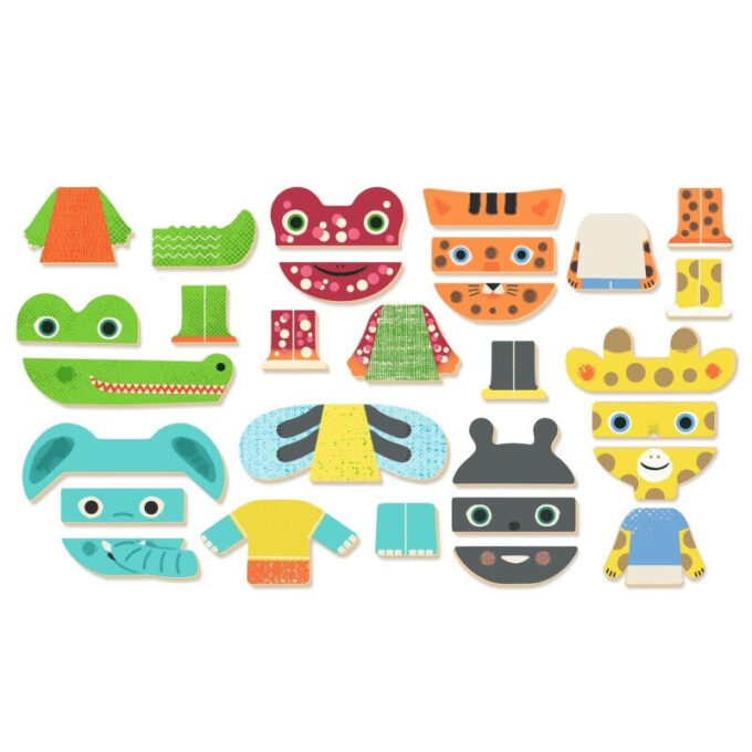 Magnetiline sobitamismäng "Loomad"