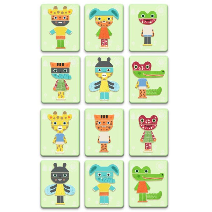 Magnetiline sobitamismäng "Loomad"