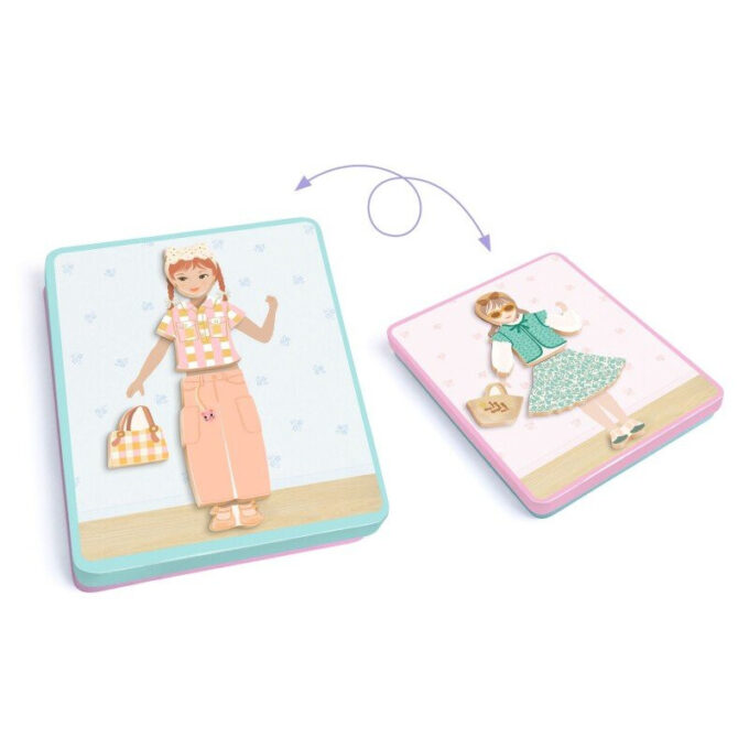 Puidust magnetitega riietamismäng