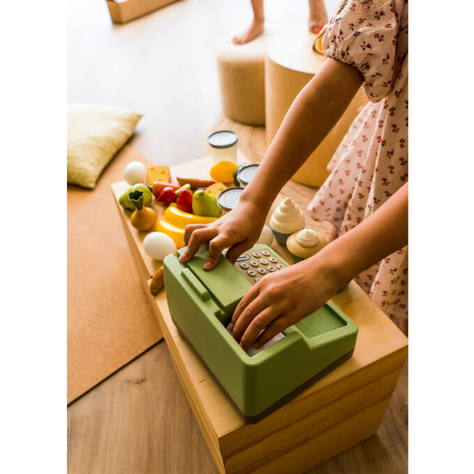 Bioplastist kassaaparaadi komplekt