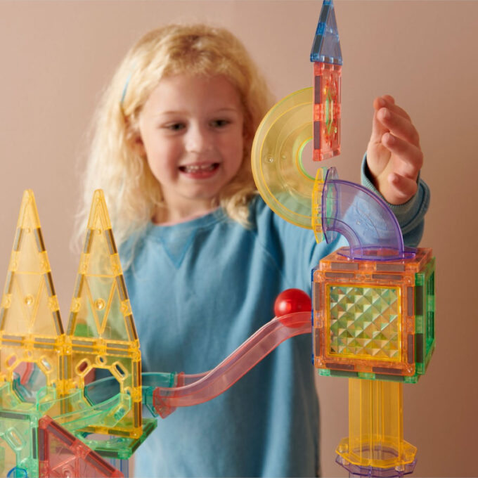 Magnetklotsidega palliraja pallid (4 tk)