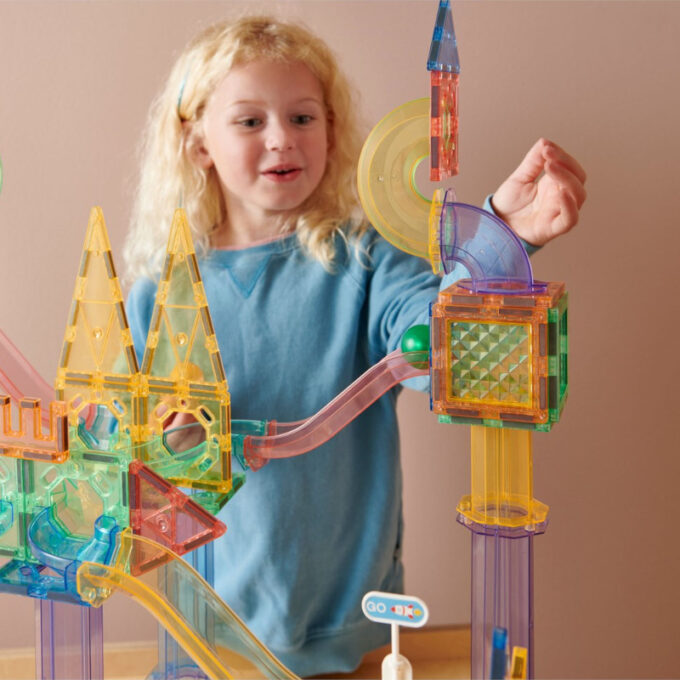 Magnetklotsidega palliraja pallid (4 tk)