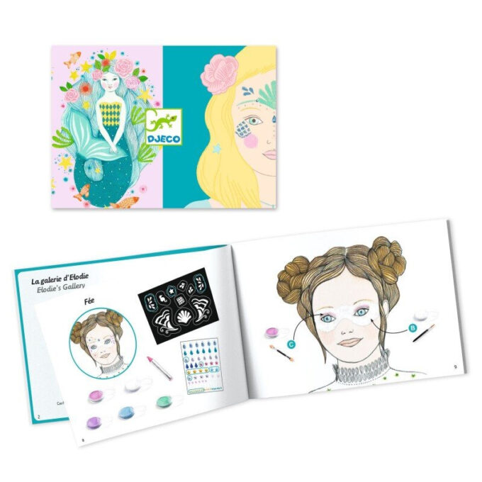 Näovärvide komplekt "Pärl" ehiskividega