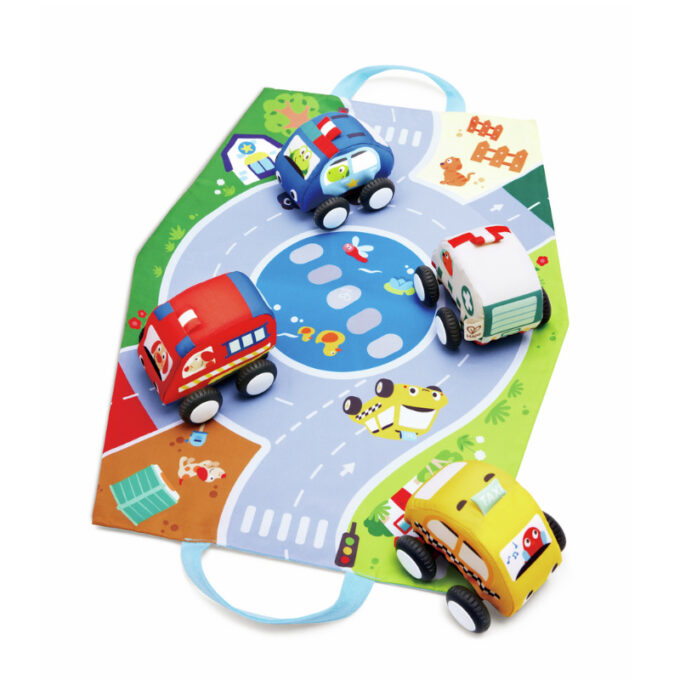 Pehmed tagasitõmmatavad autod (4 tk)