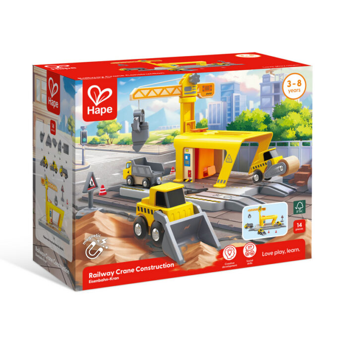 Rongitee lisakomplekt ehitusautodega