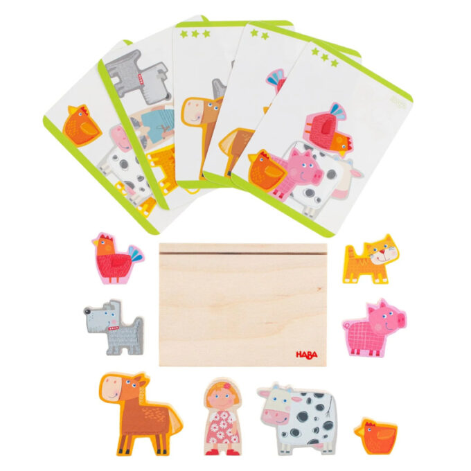 Ruumiline ladumismäng "Talu"