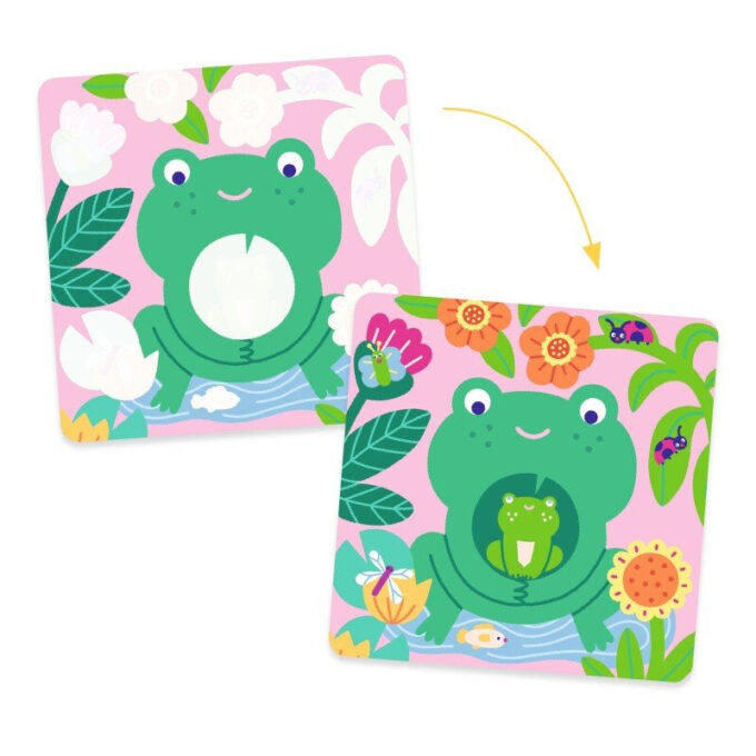 Väike veepliiatsiga värvimiskomplekt “Leia loomabeebi"