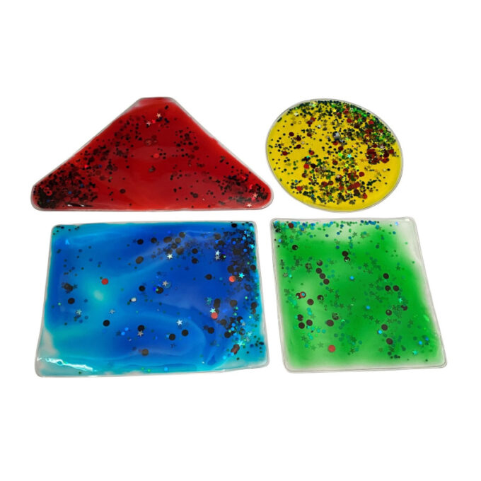 Veega mängumatid "Kujundid" (4 tk)