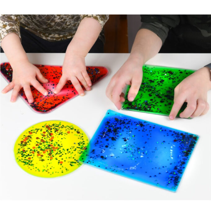 Veega mängumatid "Kujundid" (4 tk)