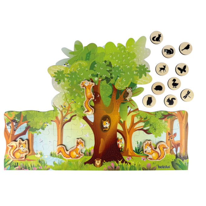 XXL Puslemäng "Nuki ja sõbrad"