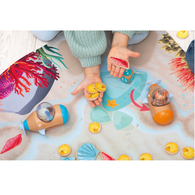 XXL Põrandamäng "Rõõmus allveelaev"