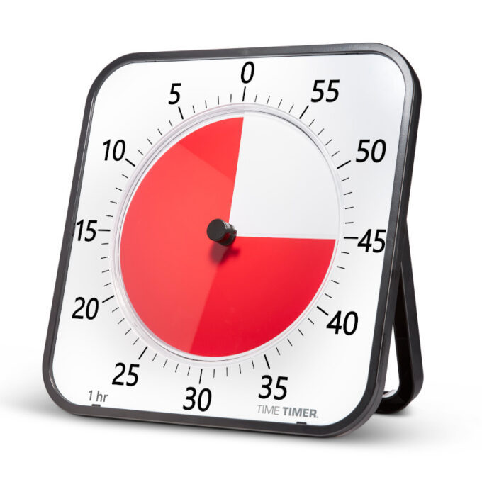Time Timer MAX visuaalne taimer (44 × 44 cm)