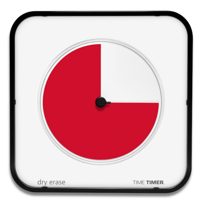 Time Timer MAX visuaalne taimer (44 × 44 cm)