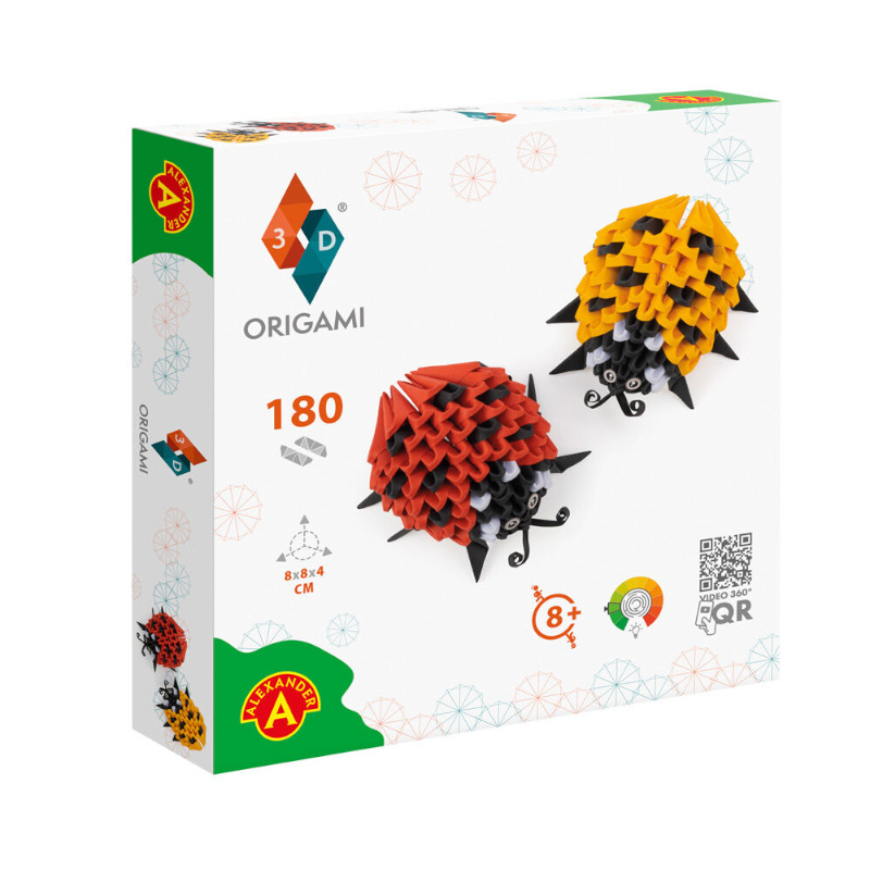 3D Origami "Lepatriinud" - Pilt 3