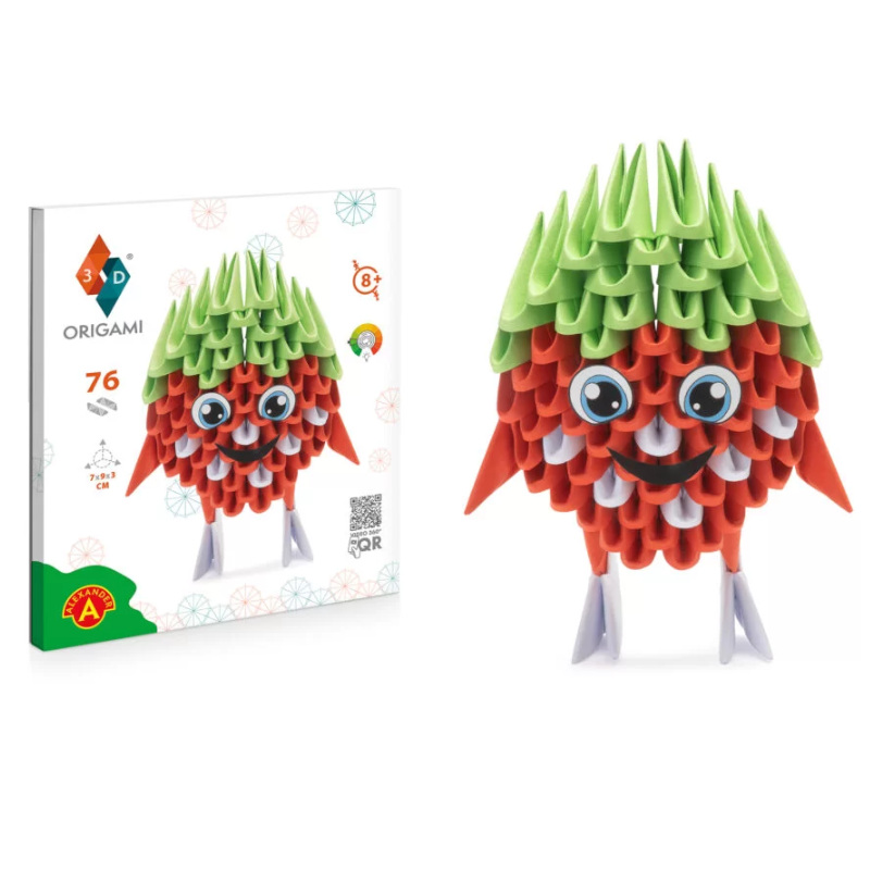 3D Origami "Maasikas"