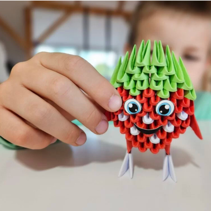 3D Origami "Maasikas" - Pilt 3