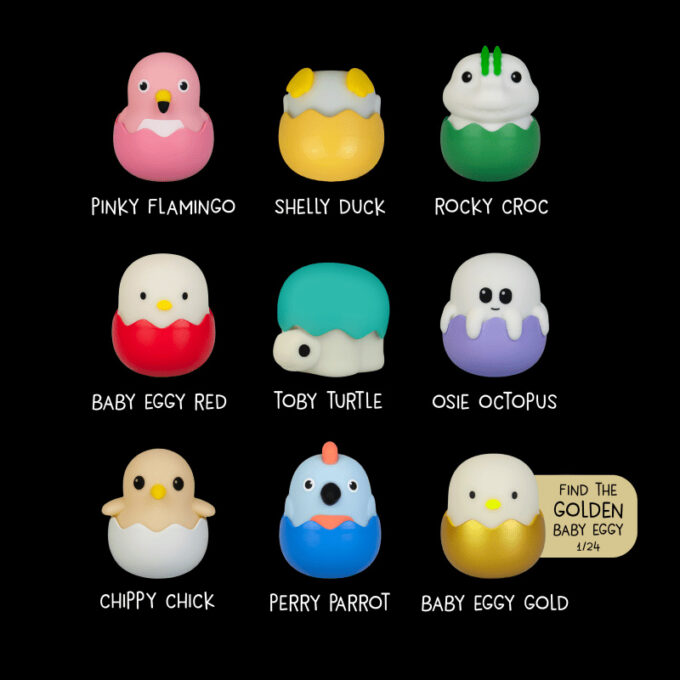 EGGY´S üllatuskarp "Munalamp"