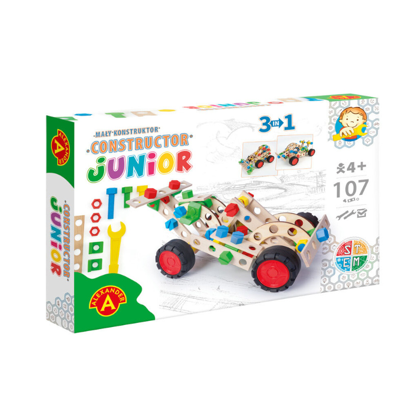 Konstruktor Junior "Kolm-ühes Sportauto"
