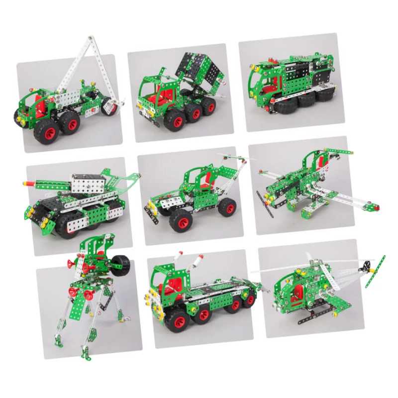 Metallkonstruktor PRO "Super veoauto (10-ühes)" - Pilt 9