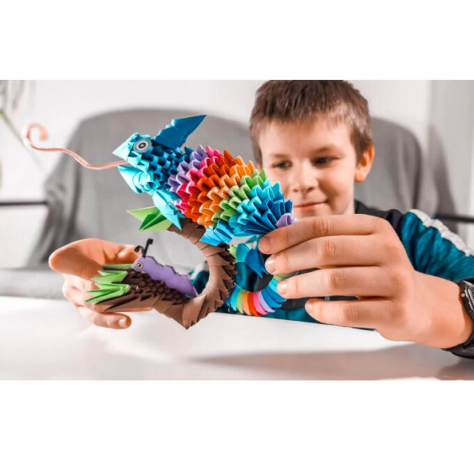 3D Origami "Kameeleon"