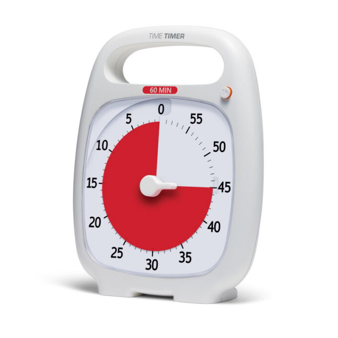 Time Timer PLUS visuaalne taimer, 60 min (valge)