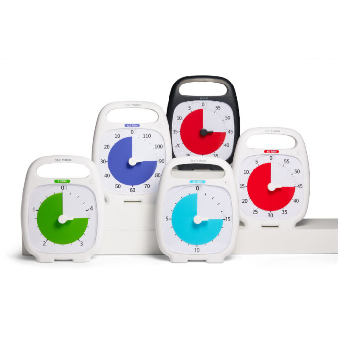 Time Timer PLUS visuaalne taimer, 60 min (valge)