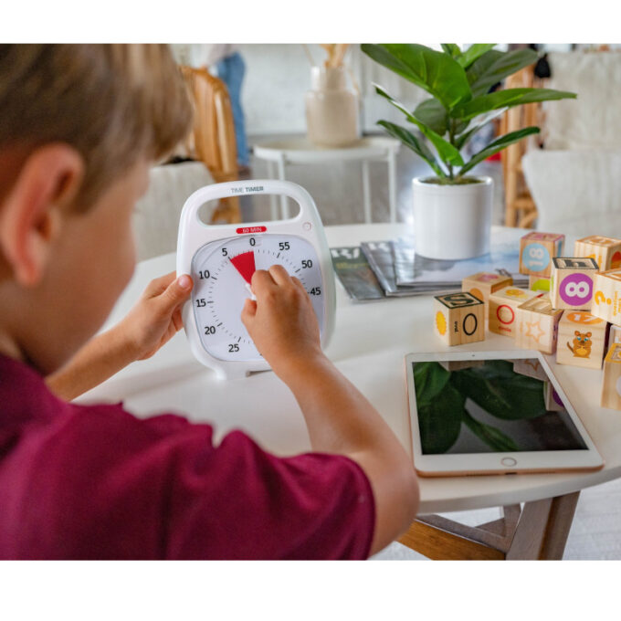 Time Timer PLUS visuaalne taimer, 60 min (valge)