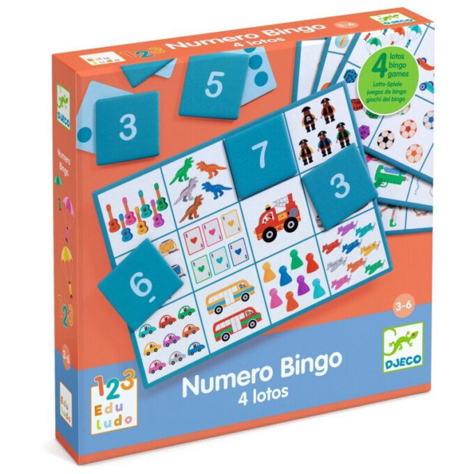 Eduludo lotomäng "Numbribingo"