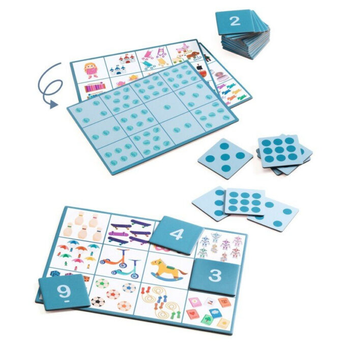 Eduludo lotomäng "Numbribingo"